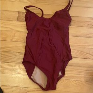 Degas Bergundy Children’s Dance Leotard